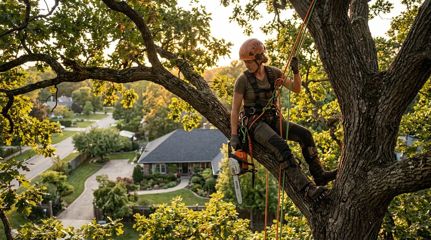 How Tree Service Companies Price Dangerous Removals